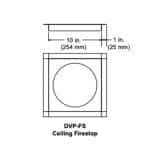 dvp-fs celling fire stop