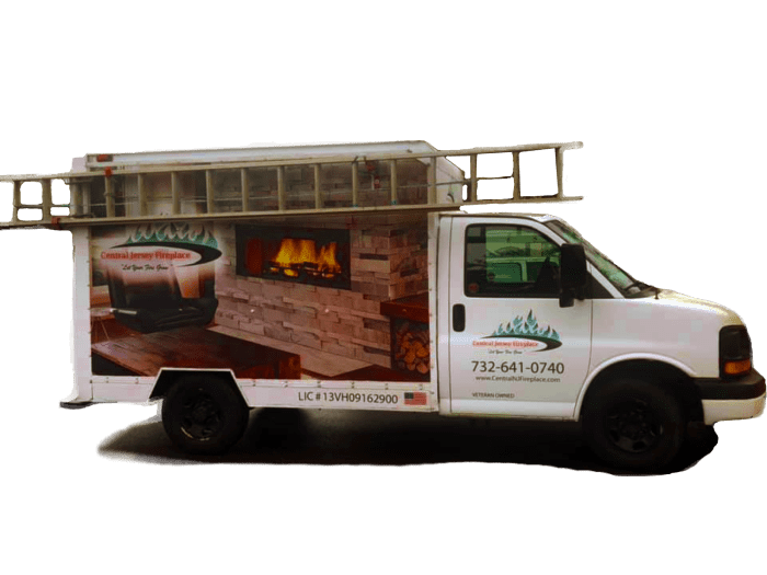 Central Jersey Fireplace Work Truck