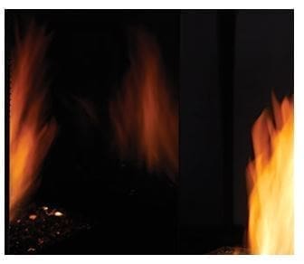 Monessen 42" Black Magic Glass Panels